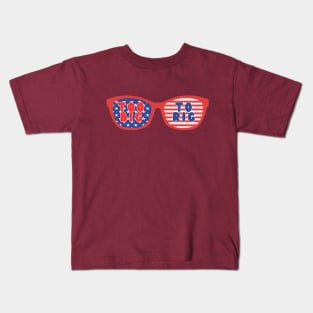 TOO BIG TO RIG US GLASSES Kids T-Shirt